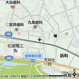 大浦生花店周辺の地図