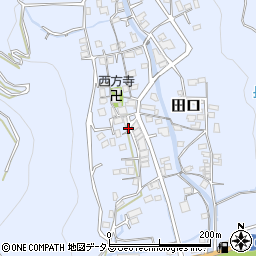 和歌山県有田郡有田川町田口240周辺の地図