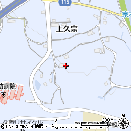 山口県岩国市周東町上久原76-2周辺の地図