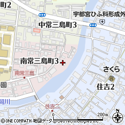 第一交通株式会社タクシー　徳島本社周辺の地図