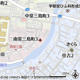 徳島第一交通周辺の地図