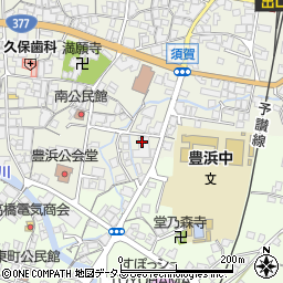 香川県農業協同組合　豊浜支店業務課周辺の地図