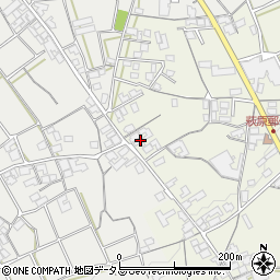 香川県観音寺市大野原町萩原1642周辺の地図