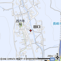 和歌山県有田郡有田川町田口226周辺の地図