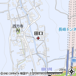 和歌山県有田郡有田川町田口1353周辺の地図