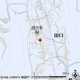 和歌山県有田郡有田川町田口236周辺の地図