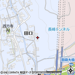 和歌山県有田郡有田川町田口1411周辺の地図