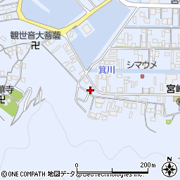 和歌山県有田市宮崎町588-8周辺の地図