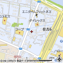 手芸センター　ドリーム徳島住吉店周辺の地図