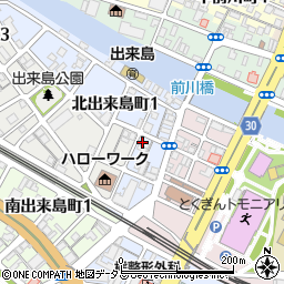 山口九一郎　事務所周辺の地図