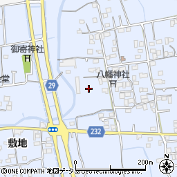徳島県徳島市国府町池尻周辺の地図