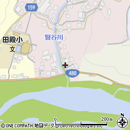和歌山県有田郡有田川町賢1052周辺の地図