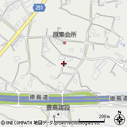 徳島県美馬市脇町大字北庄1012周辺の地図