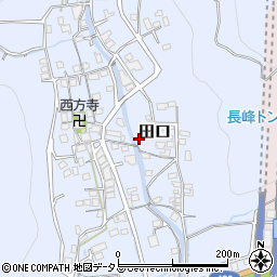 和歌山県有田郡有田川町田口1346周辺の地図