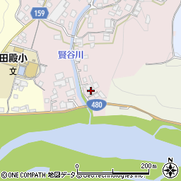 和歌山県有田郡有田川町賢1051周辺の地図