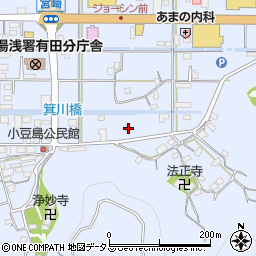 和歌山県有田市宮崎町158周辺の地図