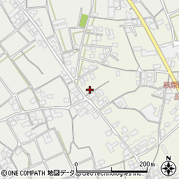 香川県観音寺市大野原町萩原1644周辺の地図