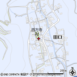 和歌山県有田郡有田川町田口325周辺の地図