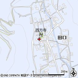 和歌山県有田郡有田川町田口324周辺の地図