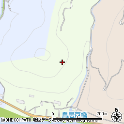 和歌山県有田郡有田川町出周辺の地図