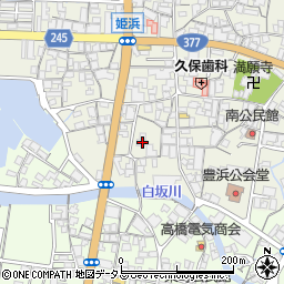 香川県観音寺市豊浜町姫浜417周辺の地図