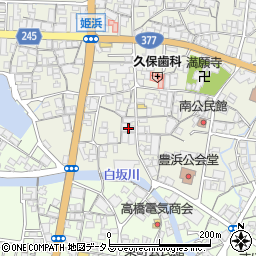 香川県観音寺市豊浜町姫浜415周辺の地図