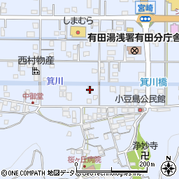 和歌山県有田市宮崎町292-2周辺の地図