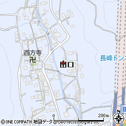 和歌山県有田郡有田川町田口1347周辺の地図