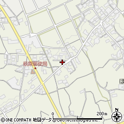 香川県観音寺市大野原町萩原1589-1周辺の地図
