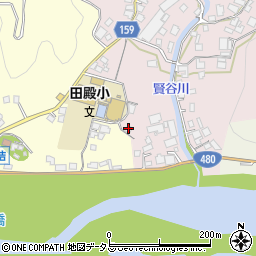 和歌山県有田郡有田川町賢4周辺の地図