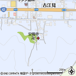 和歌山県有田市古江見344周辺の地図