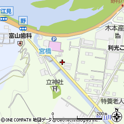 和歌山県有田市野507周辺の地図