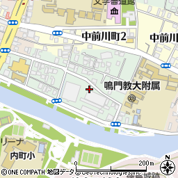 徳島県徳島市南前川町周辺の地図