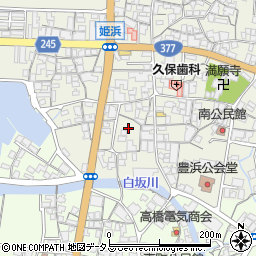 香川県観音寺市豊浜町姫浜416-2周辺の地図