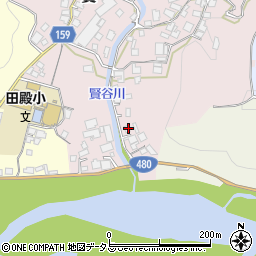 和歌山県有田郡有田川町賢1050周辺の地図