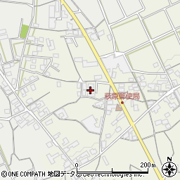 香川県観音寺市大野原町萩原1611周辺の地図