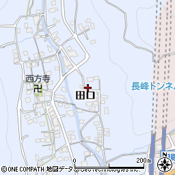 和歌山県有田郡有田川町田口1342周辺の地図