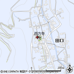 和歌山県有田郡有田川町田口322周辺の地図