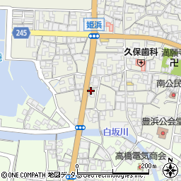 香川県観音寺市豊浜町姫浜389周辺の地図
