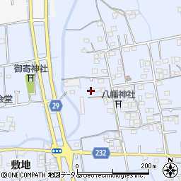 徳島県徳島市国府町池尻158周辺の地図