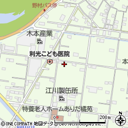 和歌山県有田市野424周辺の地図