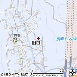 和歌山県有田郡有田川町田口1342-1周辺の地図