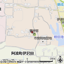 徳島県阿波市阿波町岡地185-2周辺の地図