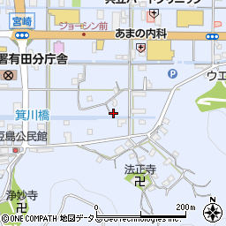和歌山県有田市宮崎町146-2周辺の地図
