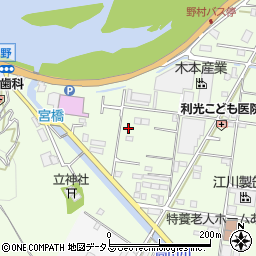 和歌山県有田市野485周辺の地図