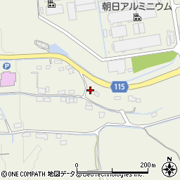 山口県岩国市玖珂町瀬田11614周辺の地図