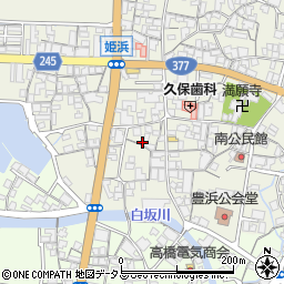 香川県観音寺市豊浜町姫浜397周辺の地図