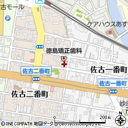 日本基督改革派徳島教会周辺の地図