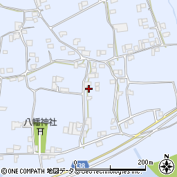 徳島県阿波市市場町香美八幡本13周辺の地図