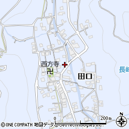 和歌山県有田郡有田川町田口340-1周辺の地図